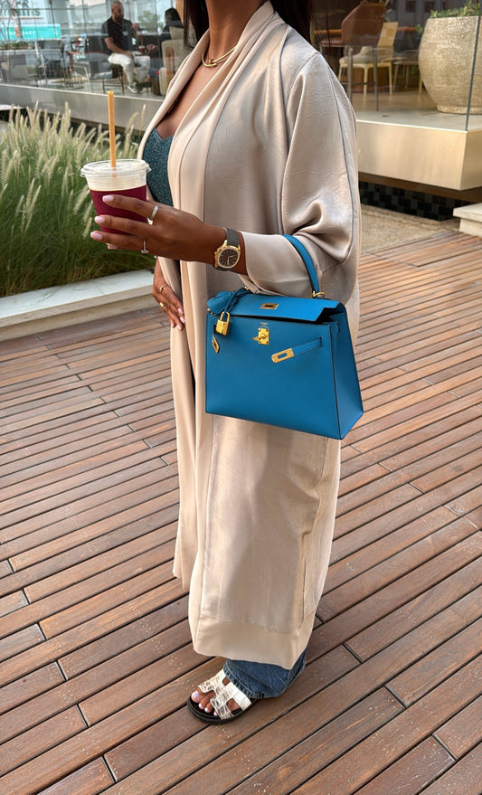 Kimono Beige Nacré - Ensemble 3 pièces