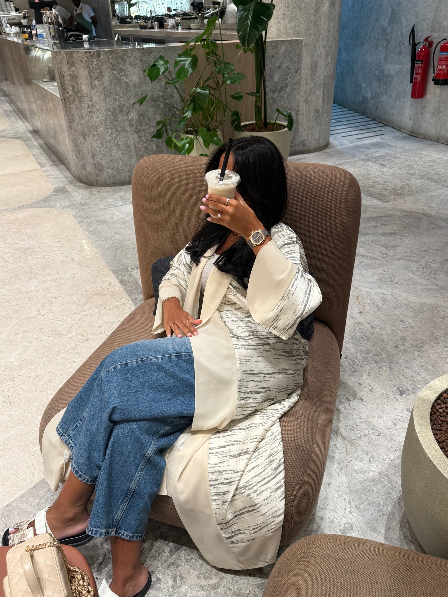 Abaya Nooréa - Ensemble 3 pièces