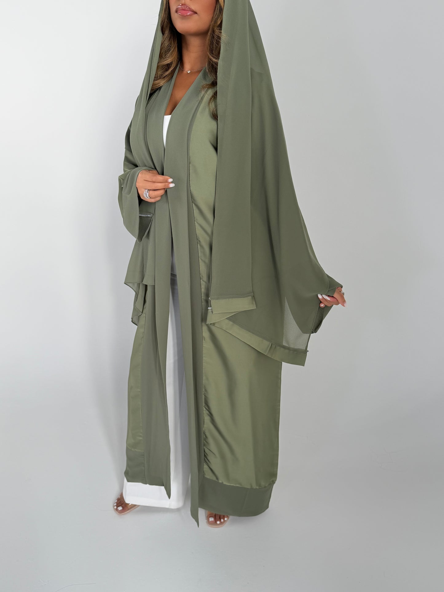 Abaya Dania - Ensemble 3 pièces