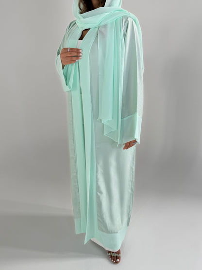 Abaya Safya - Ensemble 3 pièces