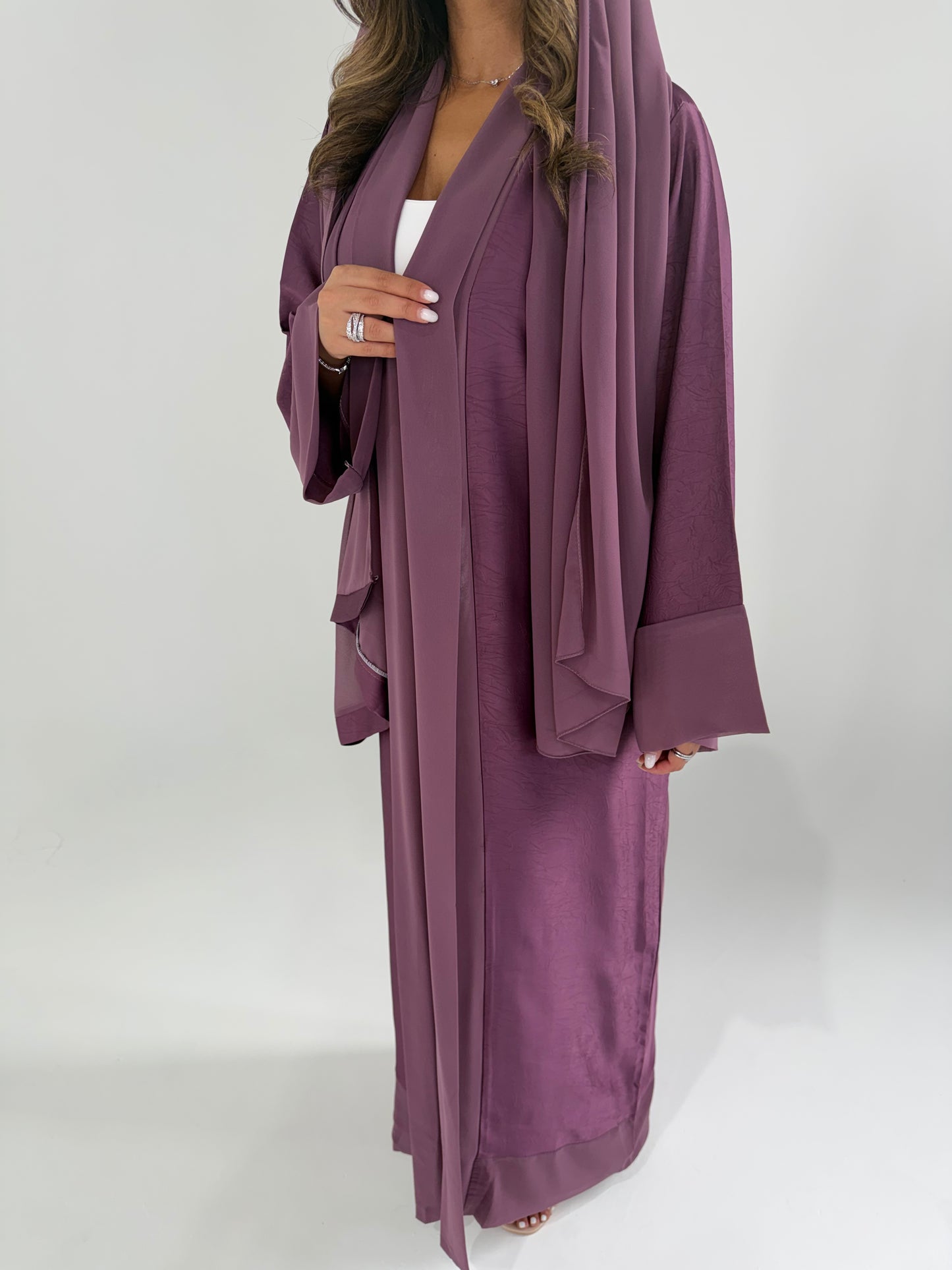 Abaya Delya - Ensemble 3 pièces