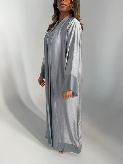 Abaya Grey - Ensemble 3 pièces