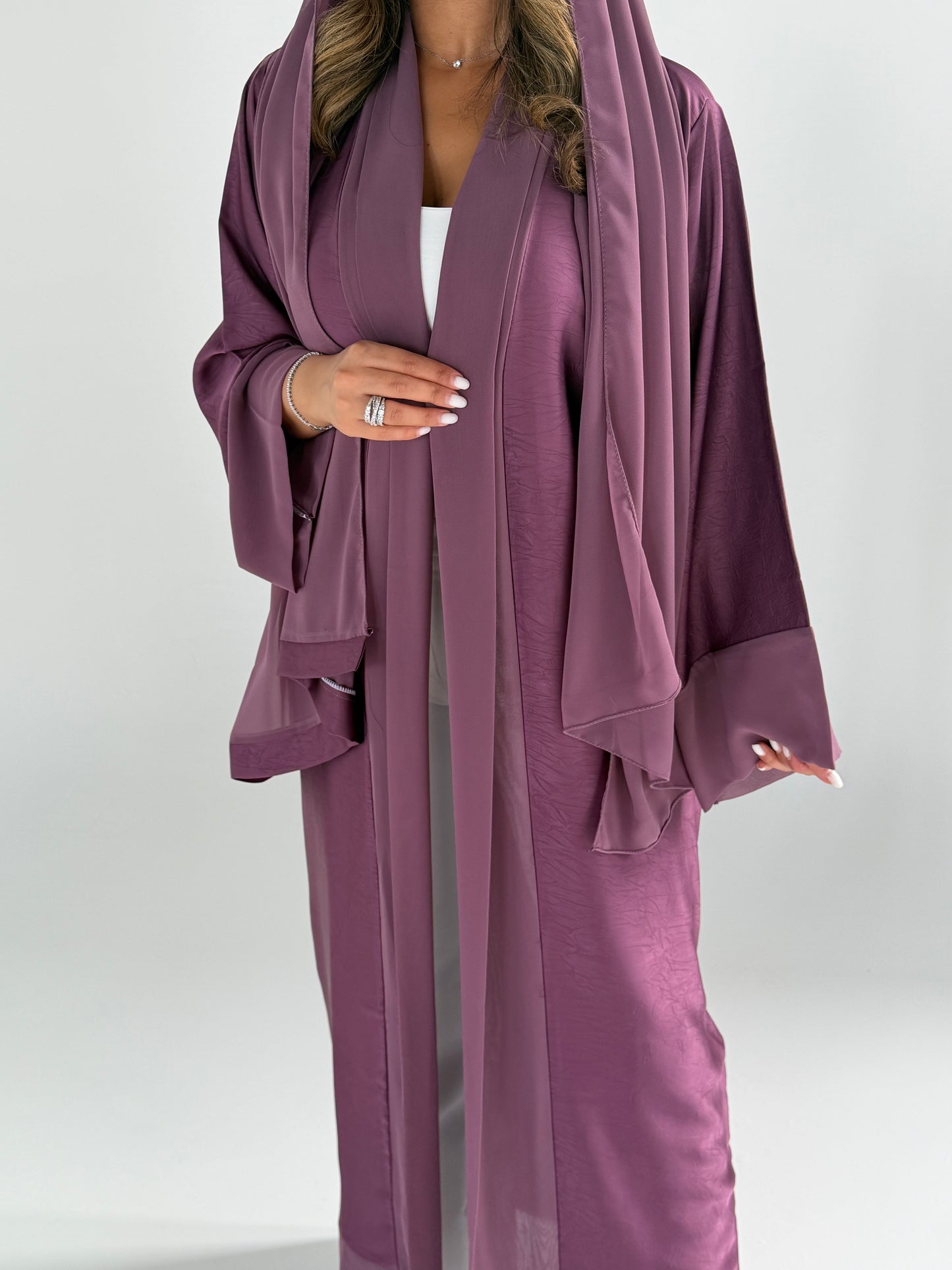 Abaya Delya - Ensemble 3 pièces