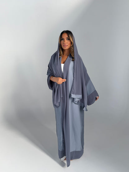 Abaya Anessa - Ensemble 3 pièces