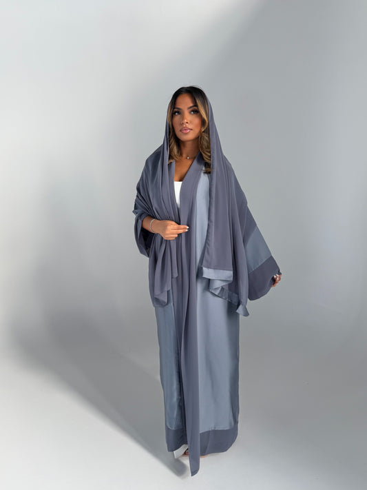 Abaya Anessa - Ensemble 3 pièces