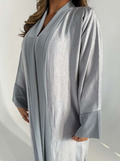 Abaya Grey - Ensemble 3 pièces
