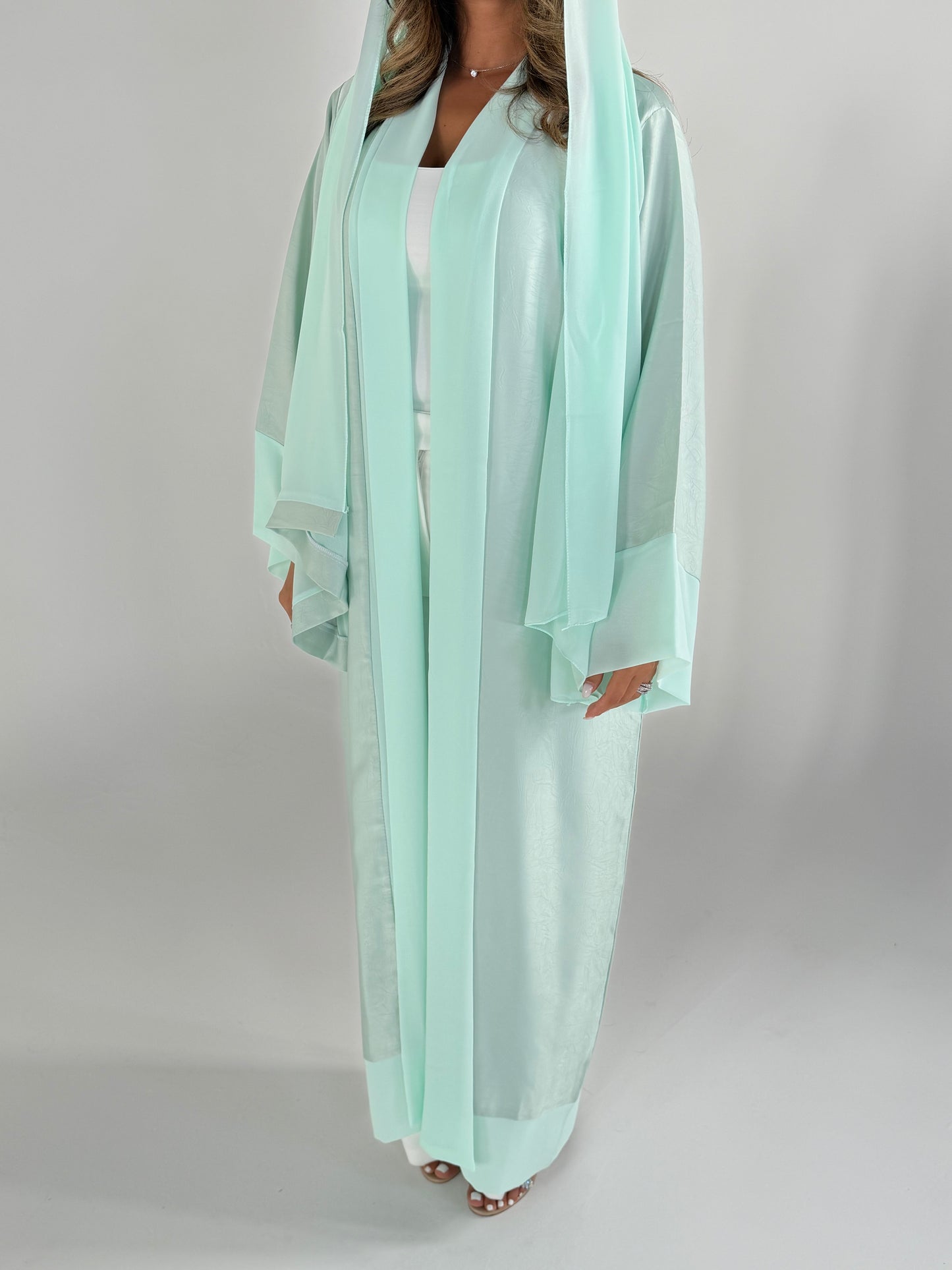 Abaya Safya - Ensemble 3 pièces
