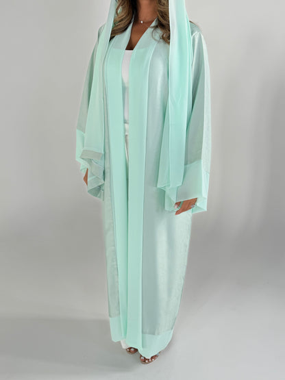 Abaya Safya - Ensemble 3 pièces
