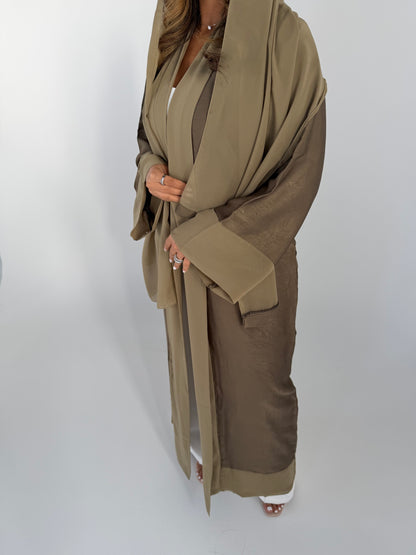Abaya Aliyah - Ensemble 3 pièces