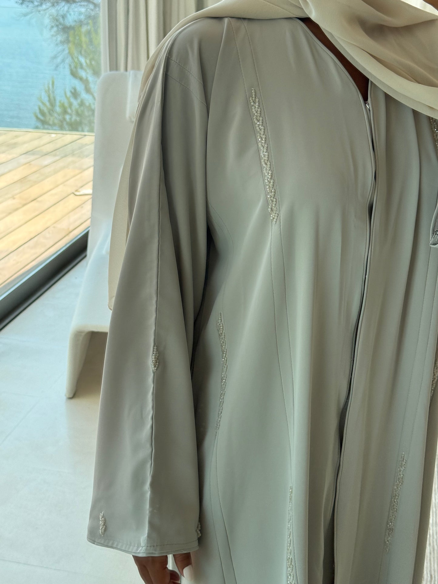 Abaya Ruqqaya - Ensemble 3 pièces