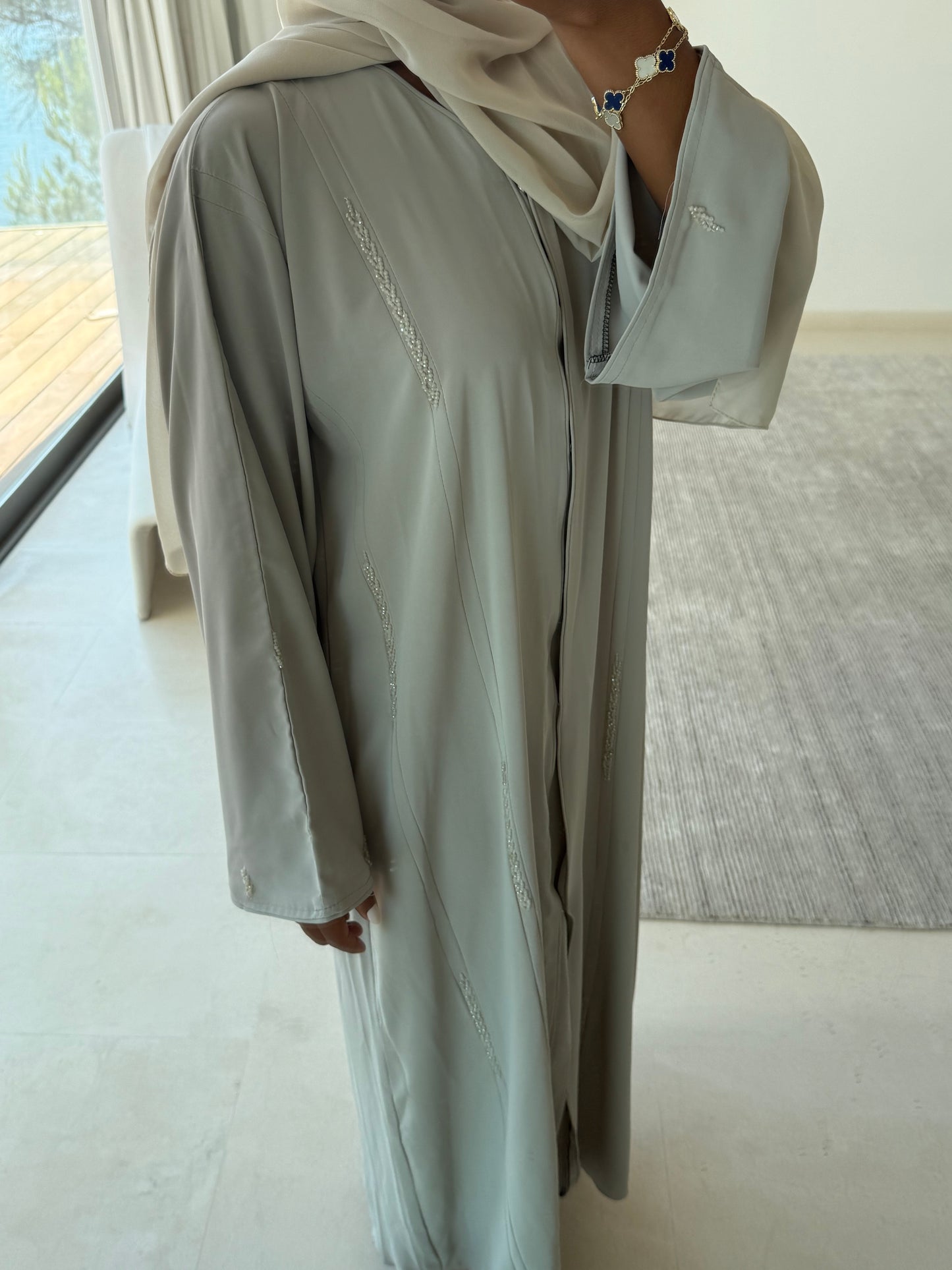 Abaya Ruqqaya - Ensemble 3 pièces