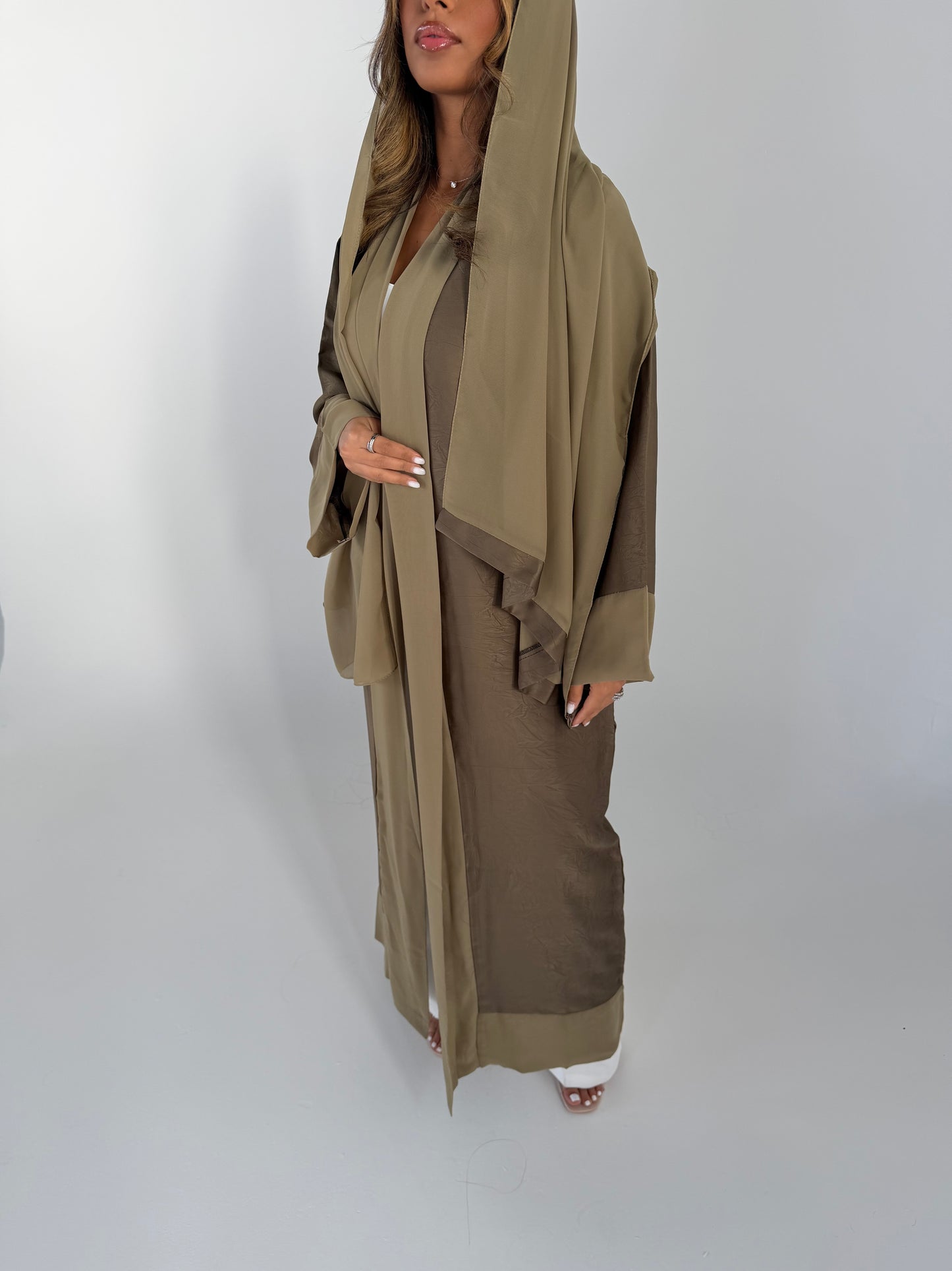 Abaya Aliyah - Ensemble 3 pièces