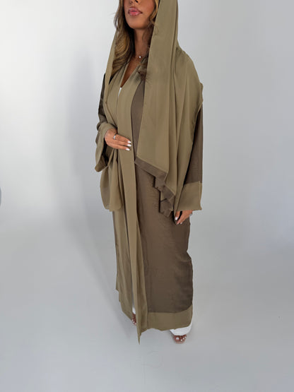 Abaya Aliyah - Ensemble 3 pièces