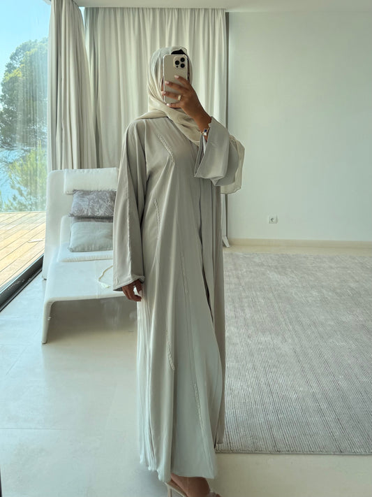 Abaya Ruqqaya - Ensemble 3 pièces
